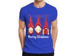 Maglietta Da Uomo Merry Christmas Swedish Christmas - Gnome Christmas Gift, Blu, Xxl