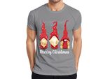 Maglietta Da Uomo Merry Christmas Swedish Christmas - Gnome Christmas Gift, Grigio, Xxl