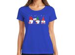 Buon Natale Gnomo Elfi Gnomi - Regalo Di Natale Maglietta Da Donna Di Natale, Blu, Xxl