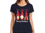 Merry Christmas Swedish Christmas - Gnome Christmas Gift Maglietta Da Donna, Navy, L