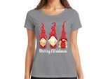 Merry Christmas Swedish Christmas - Gnome Christmas Gift Maglietta Da Donna Di Natale, Grigio, Xxl