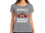 Divertente Bradipo Che Fa Merenda - Regalo Di Natale Maglietta Da Donna, Grigio, Xl