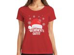 Cappello Di Babbo Natale - Regalo Di Natale Maglietta Da Donna, Rosso, Xxl
