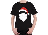 Vestito Di Babbo Natale - Regalo Di Natale Maglietta Unisex Per Bambini, Nero, 116