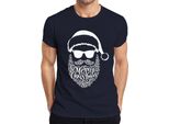 Buon Natale Babbo Natale - Regalo Di Natale Maglietta Da Uomo, Navy, Xl
