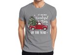 Maglietta Da Uomo "Most Wonderful Time Of The Year - Christmas Gift Christmas"", Grigio, Xxl"