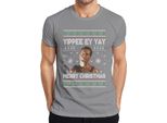 Maglietta Da Uomo Yippee Ey Yay Merry Christmas - Ugly Christmas Sweater Christmas Gift, Grigio, Xl