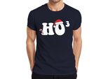 Maglietta Da Uomo Ho Ho Ho Maths Maths Teacher - Regalo Di Natale, Navy, 3XL