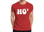 Maglietta Da Uomo Ho Ho Ho Maths Maths Teacher - Christmas Gift Christmas, Rosso, Xxl