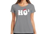 Ho Ho Ho Maths Maths Teacher - Regalo Di Natale Maglietta Da Donna Di Natale, Grigio, 3XL