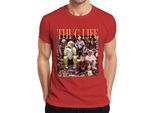 Maglietta Thug Life Grinch Kevin Home Alone - Christmas Xmas Uomo, Rosso, S