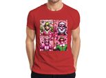 Maglietta Holly Jolly Christmas Films Pink Christmas Film - Christmas Xmas Uomo, Rosso, Xl