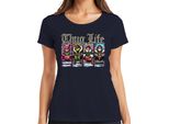 Thug Life Buddy The Elf Grinch - Maglietta Natalizia Da Donna, Navy, Xxl