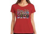 Thug Life Buddy The Elf Grinch - Maglietta Natalizia Da Donna, Rosso, Xl