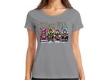 Thug Life Buddy The Elf Grinch - Maglietta Natalizia Da Donna, Grigio, Xl