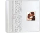 Zep Album Fotografico Di Matrimonio Margaret Bianco 32X32 Cm 100 Pagine Motivo Rosa