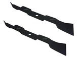 2 X 51 Cm Lame Per AL-KO Alko 51 52 520 525 B Br Bre Hw Hws Argento 5210 Classic