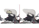 Traversa Givi FB5137 Per Il Montaggio Sul Parabrezza Per S902A, S920M, S920L E Supporto Per Navigatore/Smartphone