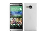 Cadorabo Custodia Per Telefono Cellulare Per Htc One M8 Mini In Bianco Cover Tpu Silicone Back Cover Case