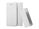 Cadorabo Custodia Per Cellulare Per Honor 8 / 8 Premium Custodia Protettiva In Argento Cover Etui Book Case Booklet