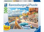 Puzzle Ravensburger Fermata Dell'autobus Xxl 500 Pezzi