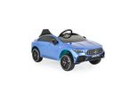 Moni Kinder Elektroauto Mercedes-Amg CLA 45 Bluetooth Fernbedienung Vier Motoren Blau