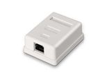 Aisens - Rosetta Da Superficie Rj45 Cat.6 Ftp 1 Presa, Bianco