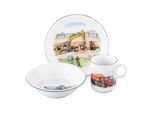 Seltmann Weiden Kindergeschirr Set Compact Auf Der Baustelle
