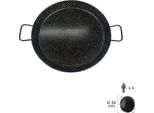 Padella Per Paella Valenciana Smaltata 4 Persone / 30 Cm.