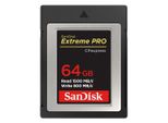 SANDISK Speicherkarte CF Extreme PRO CFexpress, Typ B, schwarz, 64 GB, Speicherkarten