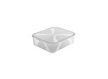 Scatola 12 L Con Coperchio Lona, Colore:Trasparente