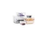 Scatola 10 L Con Coperchio Lona, Colore:Trasparente