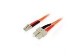 Startech.Com Cavo Patch Duplex In Fibra Multimodale 50/125 1 M Lc - Sc