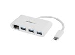 Startech.Com Hub Usb C A 3 Porte Con Gigabit Ethernet? Usb Tipo C A 3 X Usb-A ?