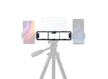 Walimex Pro Streaming Frame Supporto Multifunzionale I 2 Attacchi Hot Shoe + 3X Filettature E Viti Da 1/4" Ciascuno I Per Il Montaggio Di Fotocamera, Microfono, Led E Flash I Caricabile Fino A 3 Kg (1023131)"