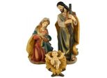 Statuette Da Culla Grandi Sacra Famiglia 4 Pezzi, Circa 40 Cm, K 185-01