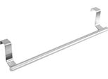 Portasciugamani Sospeso In Acciaio Inox | Portasciugamani Da Cucina Per Ante Di Armadietti | Portasciugamani Senza Trapano | Appendiabiti Da Porta Come Barra | Modo Salvaspazio Per Appendere Gli Asciugapiatti In Cucina 36,2 Cm
