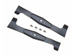 102 Cm Set Di Lame + 4 X Pin Ags Ag Aj 102/22 102/18 102/16 H Agrojet Starjet