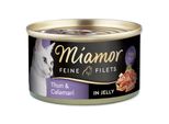Miamor 100Gx24 Feine Filets Jelly Thunfisch & Calamari
