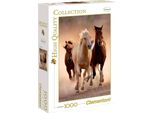 Puzzle Clementoni Collezione Alta Qualità "Cavalli In Corsa"" 1000 Pezzi"