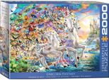 Eurographics Puzzle Unicorn - Dreamworld, 2000 Pezzi, 67,6 X 96,8 Cm, 8220-5551