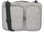 Inf Custodia Per Laptop Da 14,5 Pollici Per Notebook, Borsa Protettiva Resistente All'acqua Grigio Chiaro