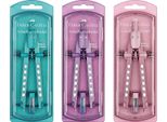 Faber-Castell 174323 FABER-CASTELL Factory Sparkle Compasso A Regolazione Rapida