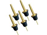 Versatore Per Bottiglie In Acciaio Inox In Oro - Set Da 5
