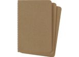 Moleskine 9788883704949 Moleskine Taccuino Cahier, P/A6, Vuoto, Cartone, Marrone