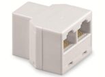 Goobay Isdn T Adapter 2 X RJ45 Auf RJ45 Weiß (Bulk)