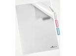 Durable Busta Con 3 Divisori A4, 5 Pezzi, Trasparente, 231619