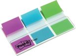 Post-It® 680PBGEU Indice 680 - 25,4 X 43,2 Mm, Assortito, Astuccio Con 3X 20 Strisce