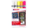 Edding 4-4095-5999 Edding 4095 Pennarelli A Gesso Colori Assortiti 2,0 - 3,0 Mm, 5 Pz.