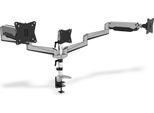 Digitus Tis 15"-27"" 3TFT 5 Giunti Argento Max.6Kg Molla A Gas"